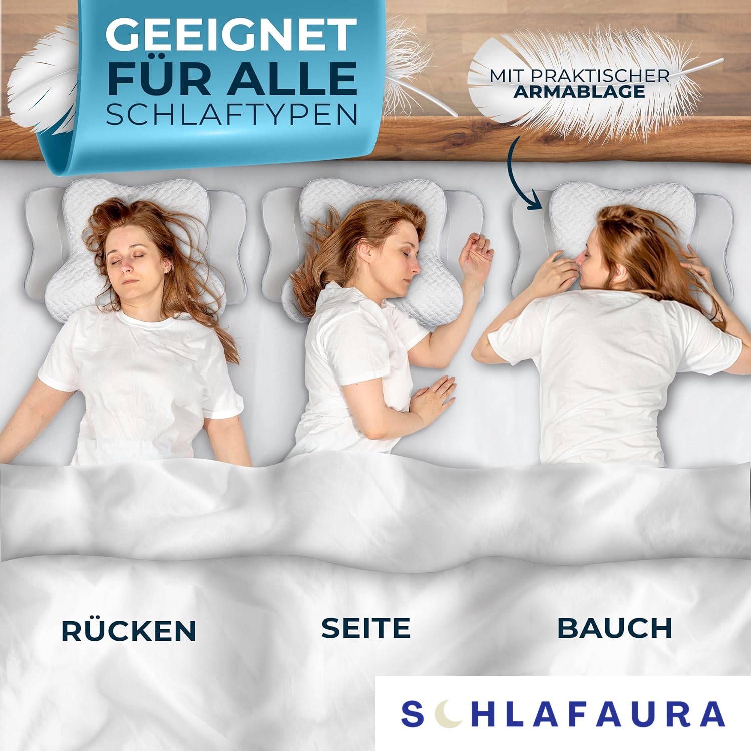 Orthopädisches Kissen aus Memoryschaum